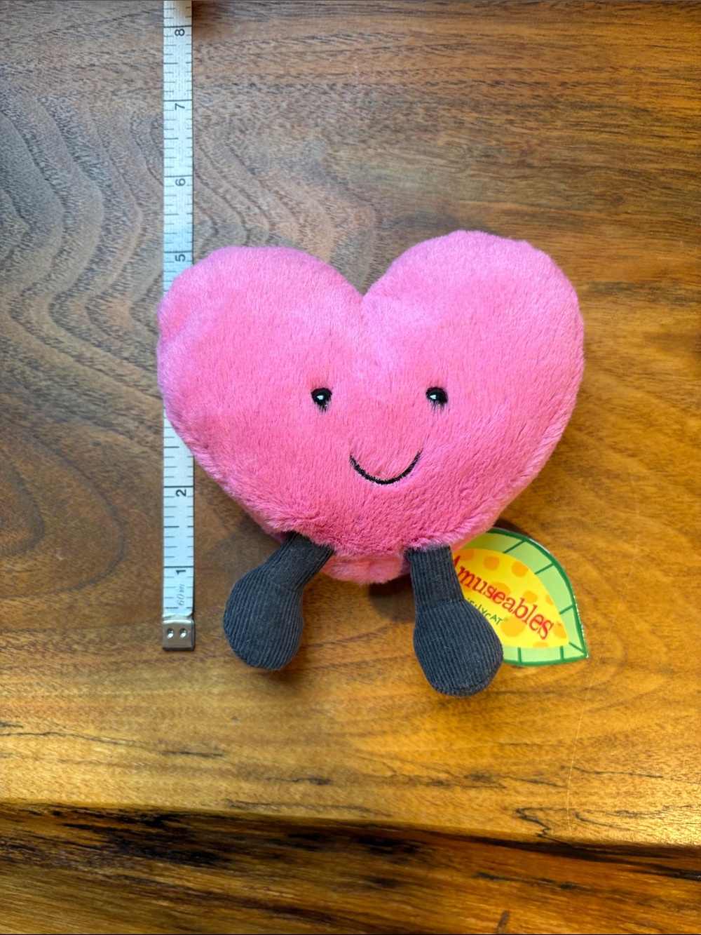 Jellycat Amuseables Hot pink heart!